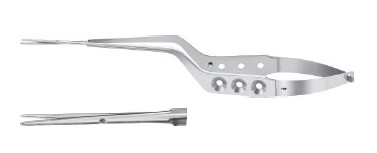 ЯЗЕРГІЛ МІКРО НОЖИЦІ БАГНЕТ. ПРЯМ. ТУП.225MM